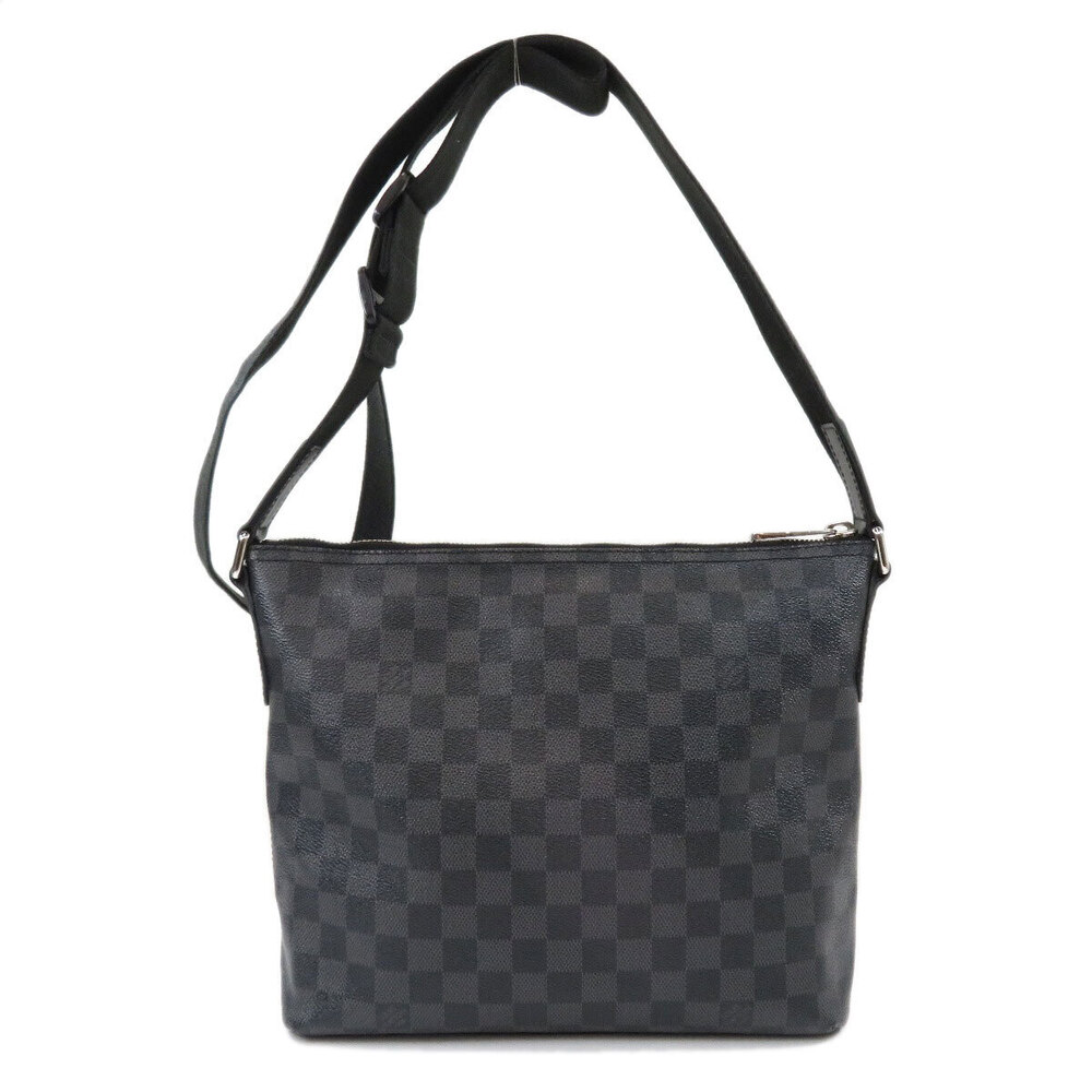 Louis Vuitton Black Shoulder Canvas Mick Graphite Bag Damier